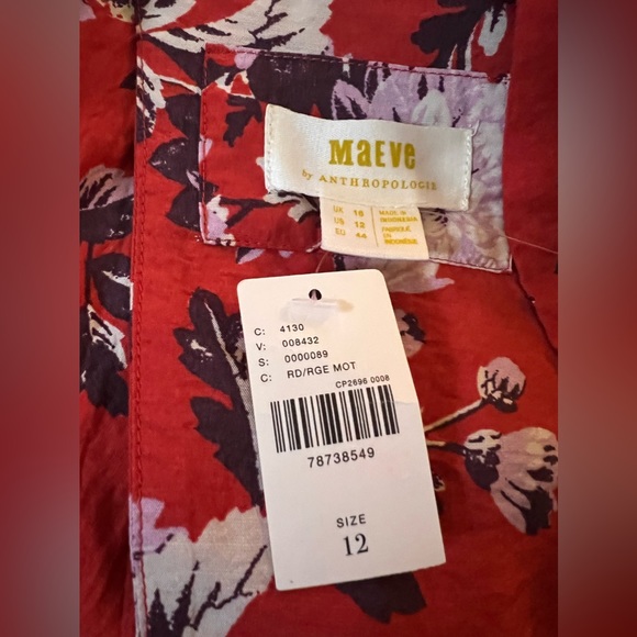 Anthropologie Maeve Puff-Sleeve Dress - Picture 15 of 16